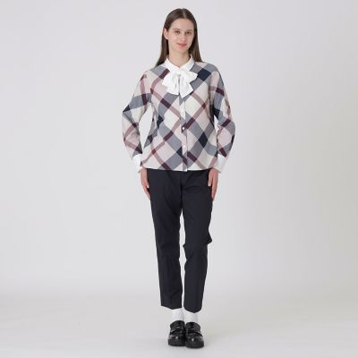 クレストブリッジチェックリボンブラウス | BLUE LABEL CRESTBRIDGE