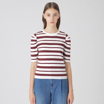 プレッピーボーダーニット | BLUE LABEL CRESTBRIDGE (Women)/ブルー