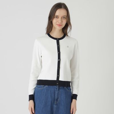 コットンポリエステルニットカーディガン | BLUE LABEL CRESTBRIDGE