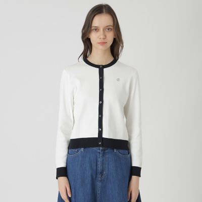コットンポリエステルニットカーディガン | BLUE LABEL CRESTBRIDGE