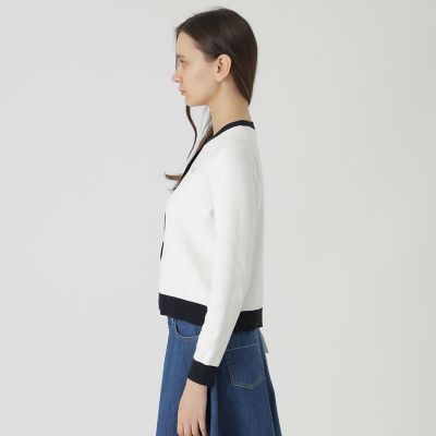 コットンポリエステルニットカーディガン | BLUE LABEL CRESTBRIDGE