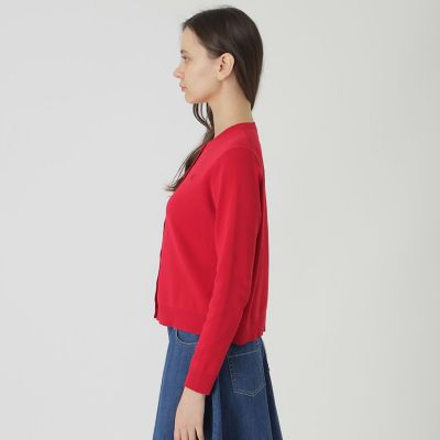 コットンポリエステルニットカーディガン | BLUE LABEL CRESTBRIDGE
