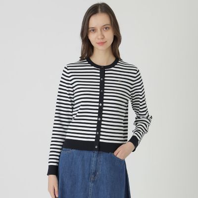 コットンポリエステルニットカーディガン | BLUE LABEL CRESTBRIDGE