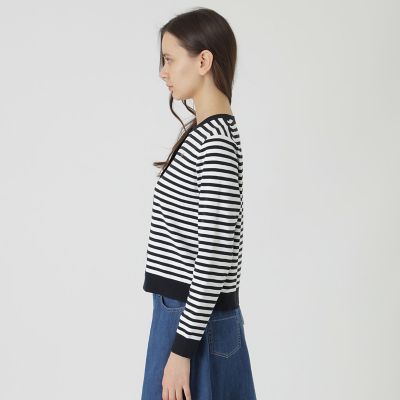 コットンポリエステルニットカーディガン | BLUE LABEL CRESTBRIDGE