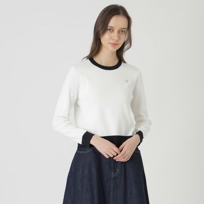 コットンポリエステルニットプルオーバー | BLUE LABEL CRESTBRIDGE
