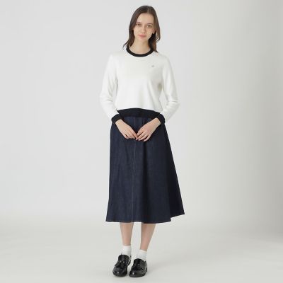 コットンポリエステルニットプルオーバー | BLUE LABEL CRESTBRIDGE