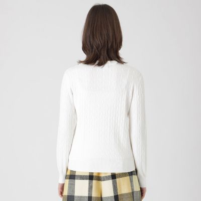 レーヨンストレッチケーブルニット | BLUE LABEL CRESTBRIDGE (Women