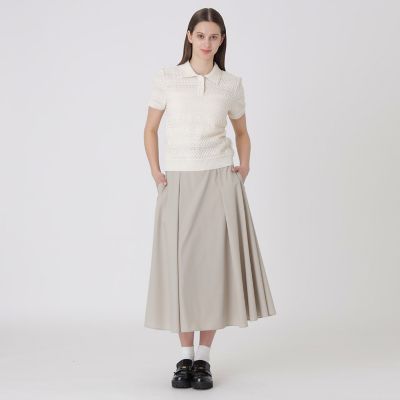 コットンレーシージャージーニットトップス | BLUE LABEL CRESTBRIDGE