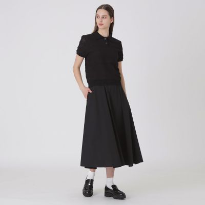 コットンレーシージャージーニットトップス | BLUE LABEL CRESTBRIDGE