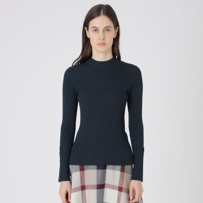 レーヨンストレッチハイネックニット | BLUE LABEL CRESTBRIDGE (Women