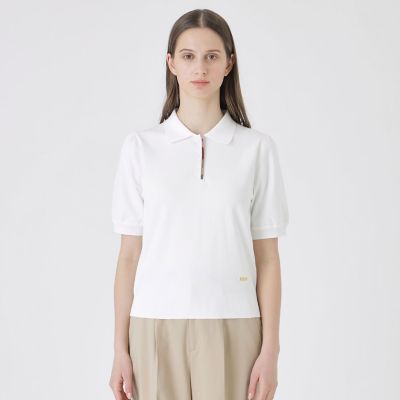 コットンポリエステルニットポロ | BLUE LABEL CRESTBRIDGE (Women