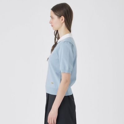 コットンポリエステルニットポロ | BLUE LABEL CRESTBRIDGE (Women