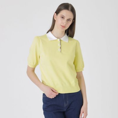 コットンポリエステルニットポロ | BLUE LABEL CRESTBRIDGE (Women
