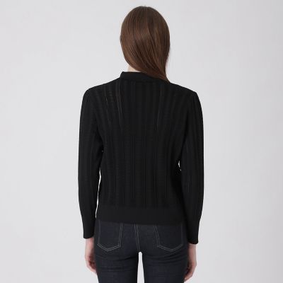 シアーニットトップス | BLUE LABEL CRESTBRIDGE (Women)/ブルー
