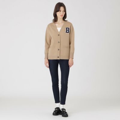 プレーンジャカードニットカーディガン | BLUE LABEL CRESTBRIDGE