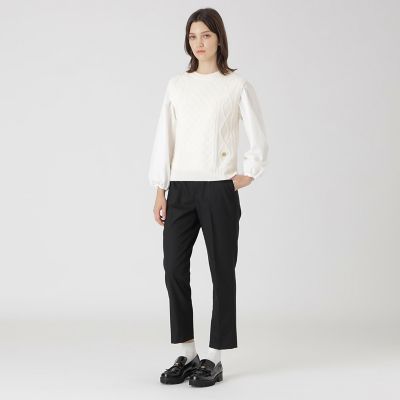 ニットベスト付きカットソー | BLUE LABEL CRESTBRIDGE (Women)/ブルー