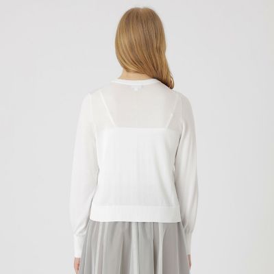 クールファインニットカーディガン | BLUE LABEL CRESTBRIDGE (Women