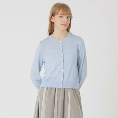 クールファインニットカーディガン | BLUE LABEL CRESTBRIDGE (Women