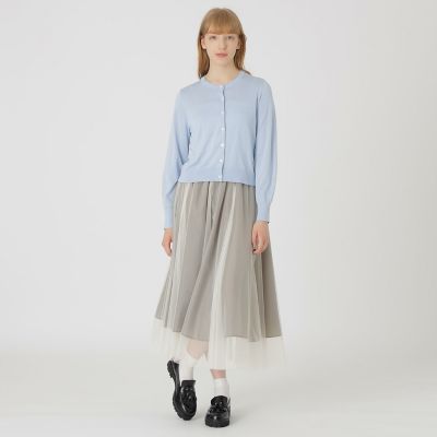 クールファインニットカーディガン | BLUE LABEL CRESTBRIDGE (Women