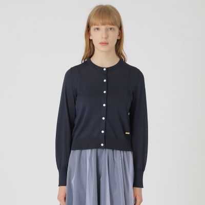 クールファインニットカーディガン | BLUE LABEL CRESTBRIDGE (Women