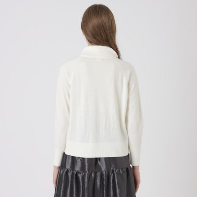 ウールアクリルブレンドニットプルオーバー | BLUE LABEL CRESTBRIDGE