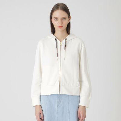 ＜BLUE LABEL CRESTBRIDGE (Women)＞コンパクトジップパーカー