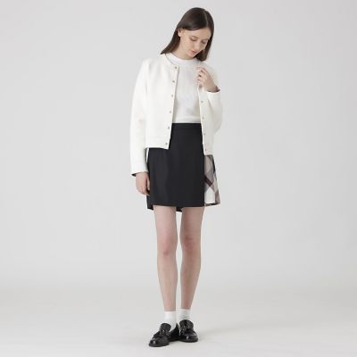 ダンボールカーディガン | BLUE LABEL CRESTBRIDGE (Women)/ブルー