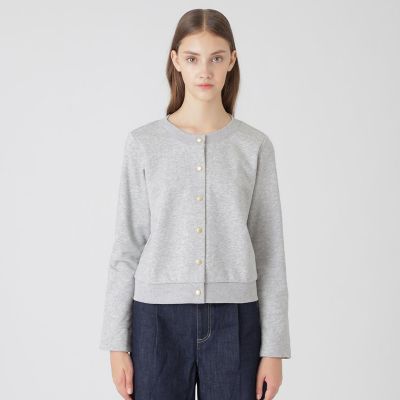 コンパクトソフト裏毛カーディガン | BLUE LABEL CRESTBRIDGE (Women