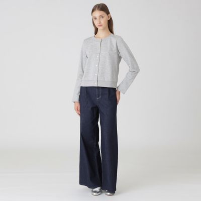 コンパクトソフト裏毛カーディガン | BLUE LABEL CRESTBRIDGE (Women