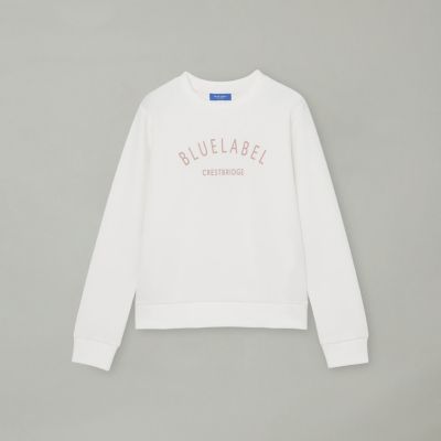 ロゴプリントプルオーバー | BLUE LABEL CRESTBRIDGE (Women)/ブルー 