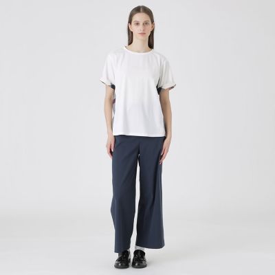 プレーティング天竺サイドチェックTシャツ | BLUE LABEL CRESTBRIDGE
