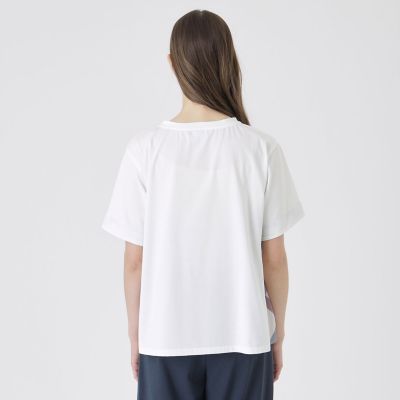 プレーティング天竺サイドチェックTシャツ | BLUE LABEL CRESTBRIDGE