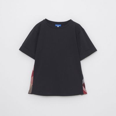 プレーティング天竺サイドチェックTシャツ | BLUE LABEL CRESTBRIDGE