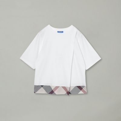 シルケットスムースタックTシャツ | BLUE LABEL CRESTBRIDGE (Women