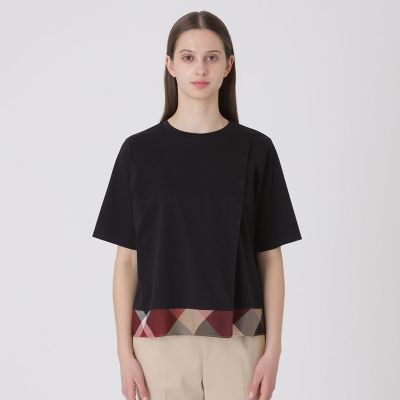 シルケットスムースタックTシャツ | BLUE LABEL CRESTBRIDGE (Women