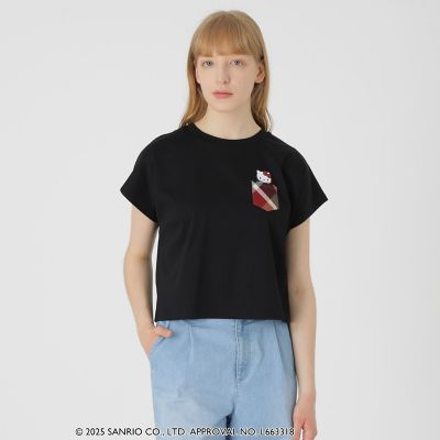ハローキティコラボ】ポケットTシャツ | BLUE LABEL CRESTBRIDGE