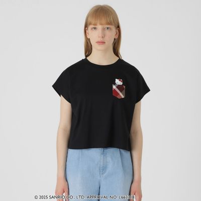 ハローキティコラボ】ポケットTシャツ | BLUE LABEL CRESTBRIDGE