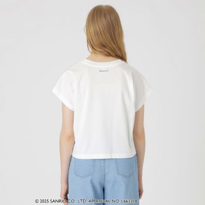 ハローキティコラボ】ロゴグラフィックTシャツ | BLUE LABEL
