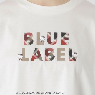 ハローキティコラボ】ロゴグラフィックTシャツ | BLUE LABEL