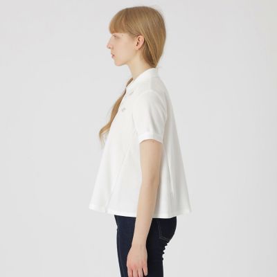 店舗限定】バイカラーフレアポロ | BLUE LABEL CRESTBRIDGE (Women