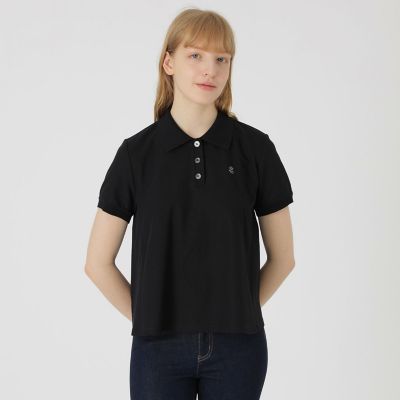 店舗限定】バイカラーフレアポロ | BLUE LABEL CRESTBRIDGE (Women
