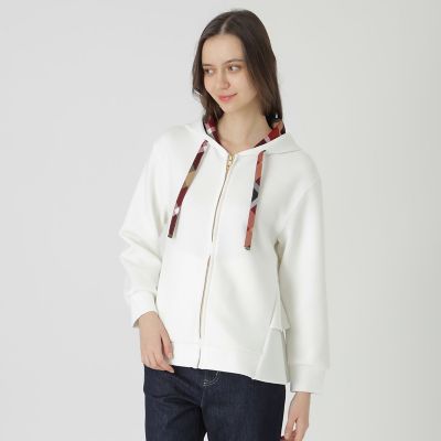 ＜BLUE LABEL CRESTBRIDGE (Women)＞【原宿限定】ダブルエアーポンチヘムフリルパーカー