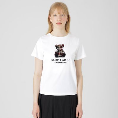 店舗限定】ハブラシベアーTシャツ | BLUE LABEL CRESTBRIDGE (Women