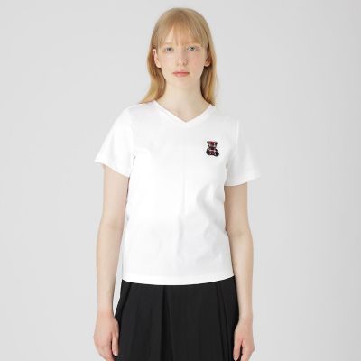 クレストブリッジチェックライトクロッシングツイルスカート | BLUE