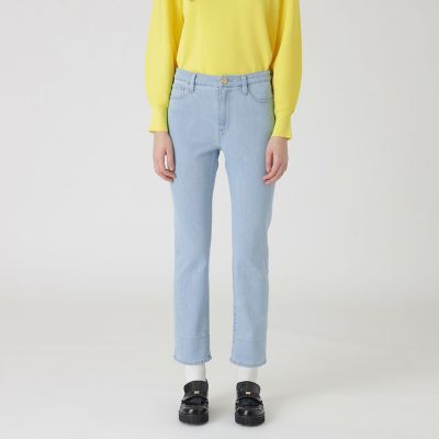 ＜BLUE LABEL CRESTBRIDGE (Women)＞ストレッチデニムストレートパンツ