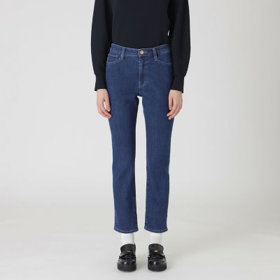 ストレッチデニムストレートパンツ | BLUE LABEL CRESTBRIDGE (Women