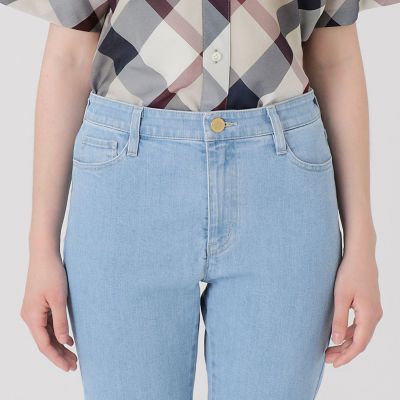 ストレッチデニムストレートパンツ | BLUE LABEL CRESTBRIDGE (Women