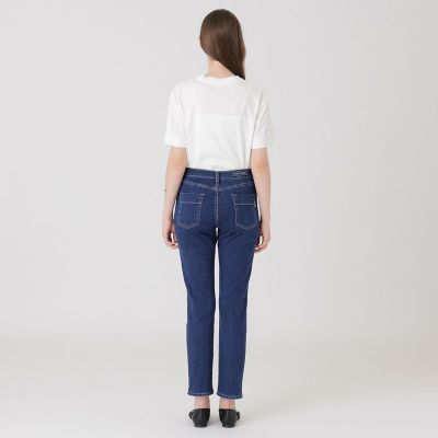 ストレッチデニムストレートパンツ | BLUE LABEL CRESTBRIDGE (Women
