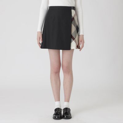 ＜BLUE LABEL CRESTBRIDGE (Women)＞シャルマンストレッチツイルキュロット