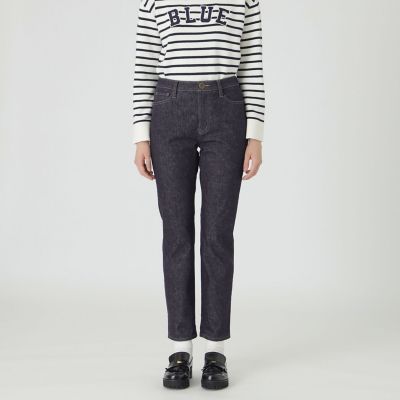 ＜BLUE LABEL CRESTBRIDGE (Women)＞デニムハイライズストレートパンツ